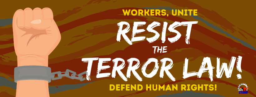 Defend Human Rights, Resist Duterte’s Terror Law