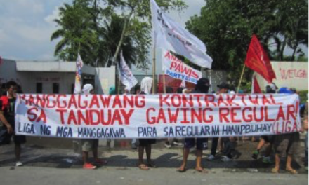 Labor Group Expresses Support to Tanduay Workers on Strike
