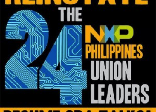 Dismissal of NXP-24, a deliberate move to weaken union organizing in EPZs—CTUHR