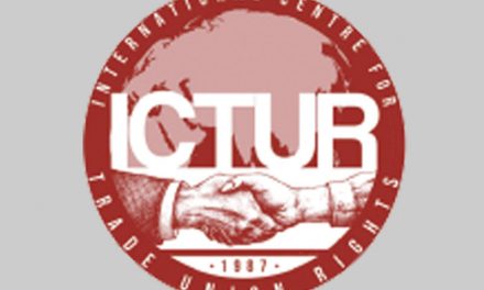 READ: ICTUR expresses alarm over deterioration of trade union rights in PH, urges Duterte admin to comply with international law
