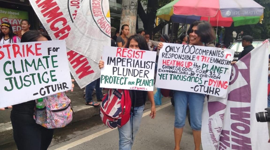 Workers, Labor Rights Advocates in PH Join Global Climate Strike﻿