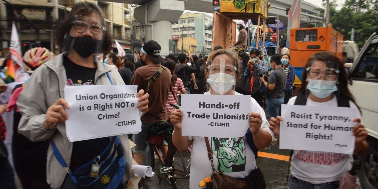 Hold Duterte Accountable for Human Rights Violations, Says Labor Rights Group﻿