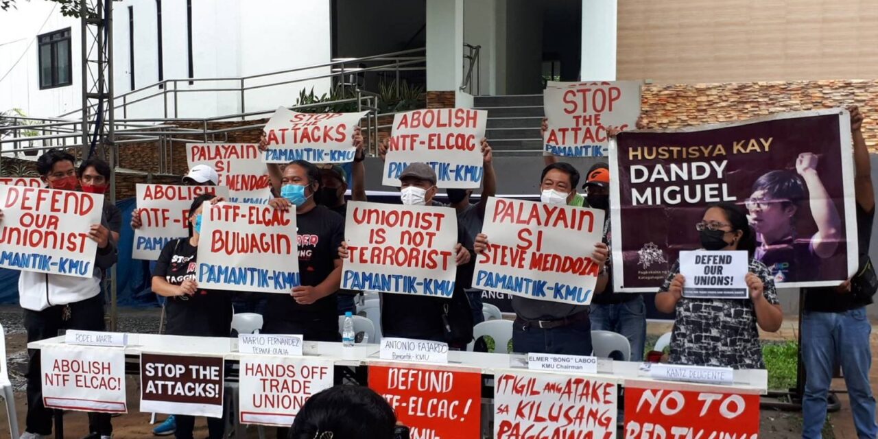 Labor Rights Group Joins Calls to Defund NTF-ELCAC Amid Continuous Attacks vs Trade Unions