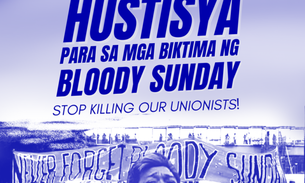 Bloody Sunday @ 3: Duterte must be held accountable — Labor NGO