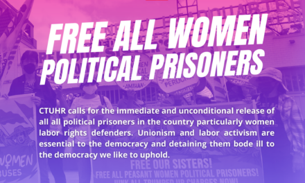 Women’s Day: Free women, all political prisoners!