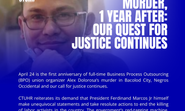 BPO Organizer’s Murder, 1 Year After: Our Quest for Justice Continues