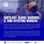 Earth Day: Global Warming, El Niño affecting workers